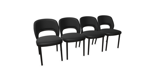 Thonet 520 P PF chair set of 4