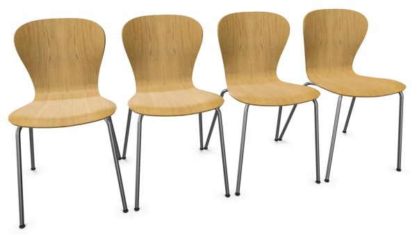 Thonet S 220 chair set of 4
