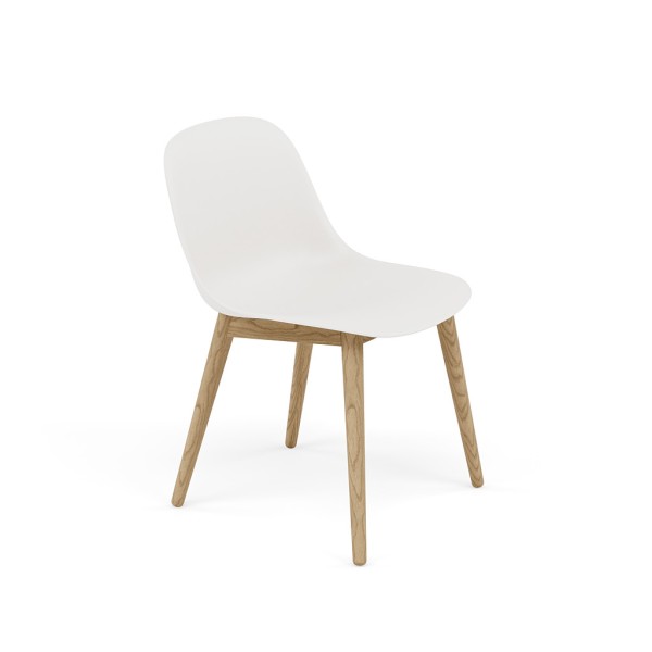 Muuto fiber side chair wood base