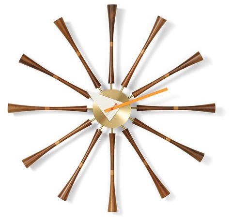 Vitra Aluminium Spindle Clock