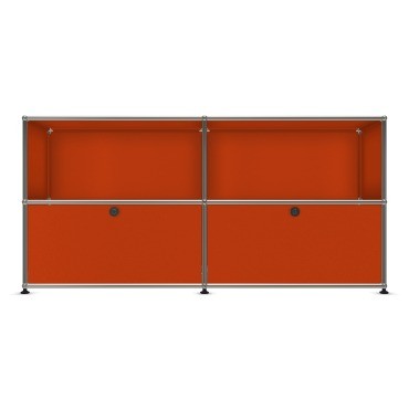 USM Haller Sideboard orange with 2 doors