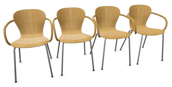 Thonet S 220 f chair set of 4