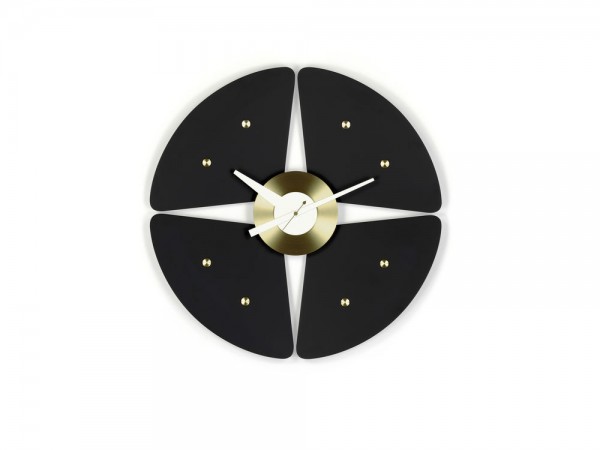Vitra Petal Clock in black