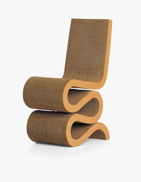 Vitra Wiggle Side Chair by Frank Gehry